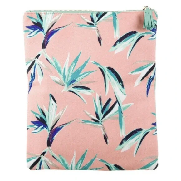 Rachel Pally 🍒 Reversible Limited Edition Tropical Print Fold Over Clutch